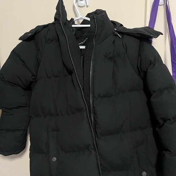 Black Winter Coat with Goose Down Marc New York - Picture 3 of 5